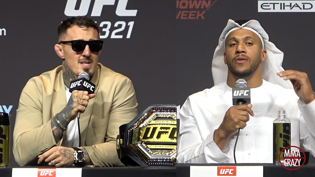 Tom Aspinall vs. Ciryl Gane Press Conference Highlights for UFC 321