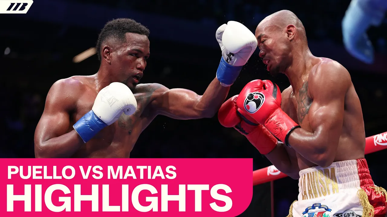 Subriel Matias beats Puello, Dalton Smith next | Matchroom Boxing