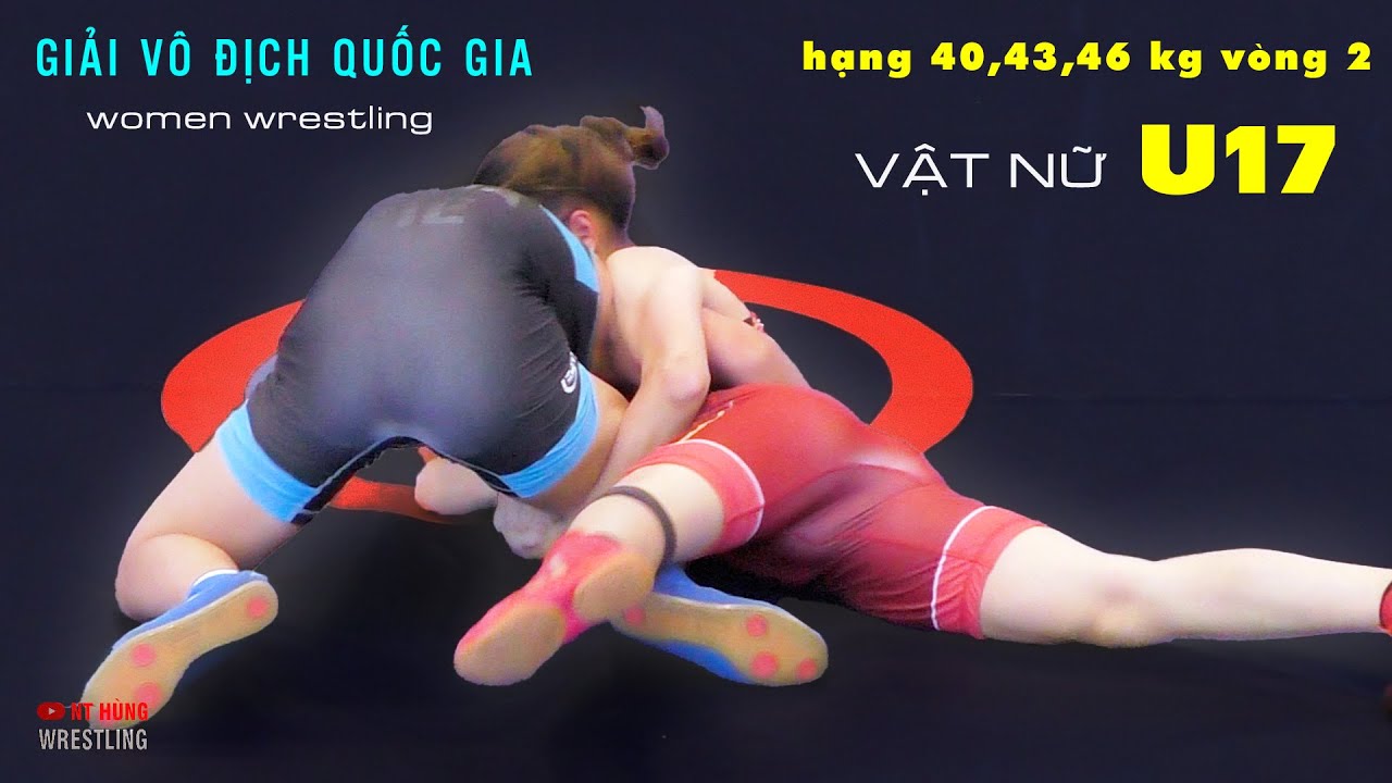 Vật nữ trẻ Tuyên Quang - các trận 43 - 47 hạng 40,43,46 kg. Vòng 2 backdrop