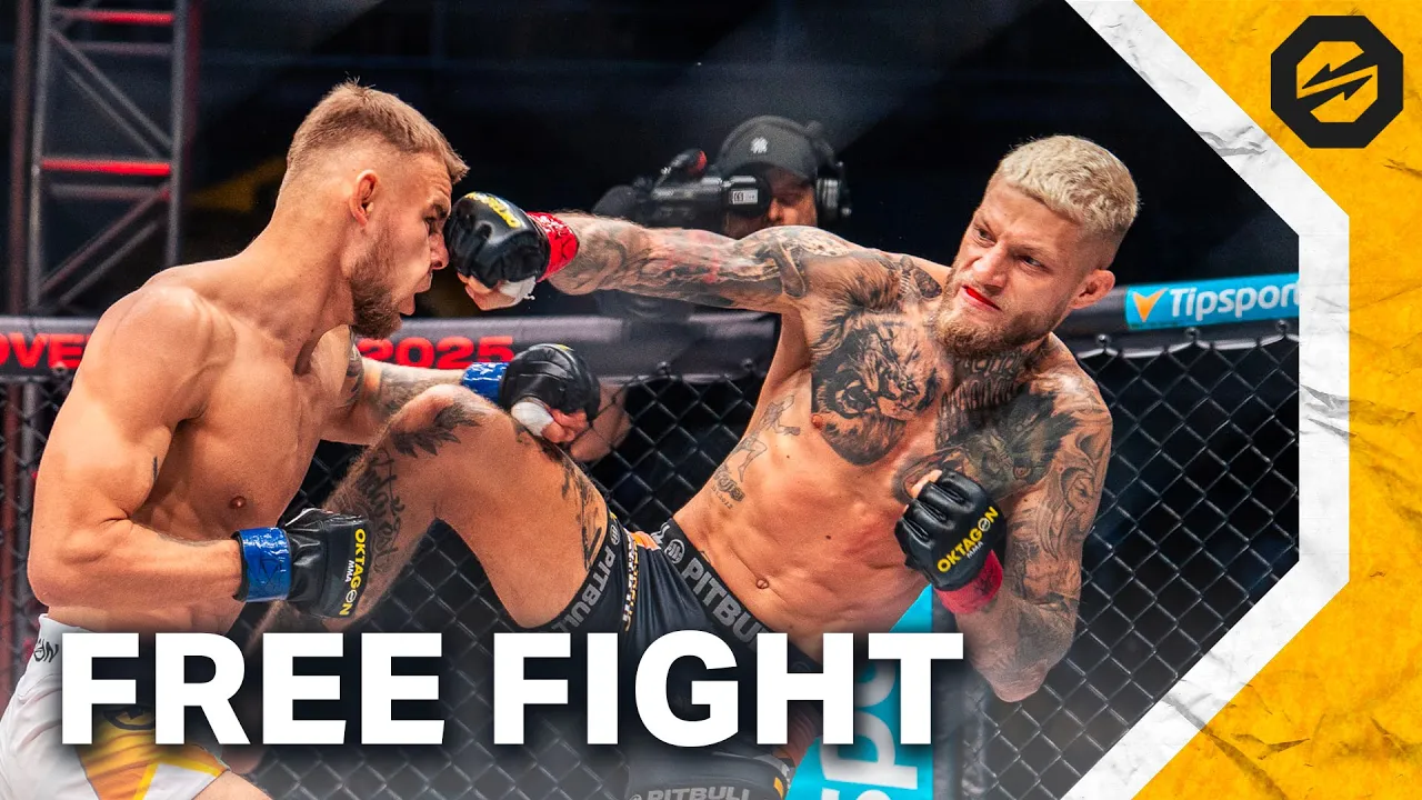 DEVASTATING Body Shot ЁЯФе ROU┼аAL vs. HAMERSKI | FREE FIGHT | OKTAGON 74