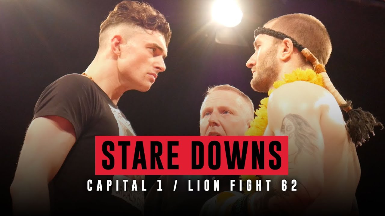 Stare Downs | CAPITAL 1 / LION FIGHT 62 background