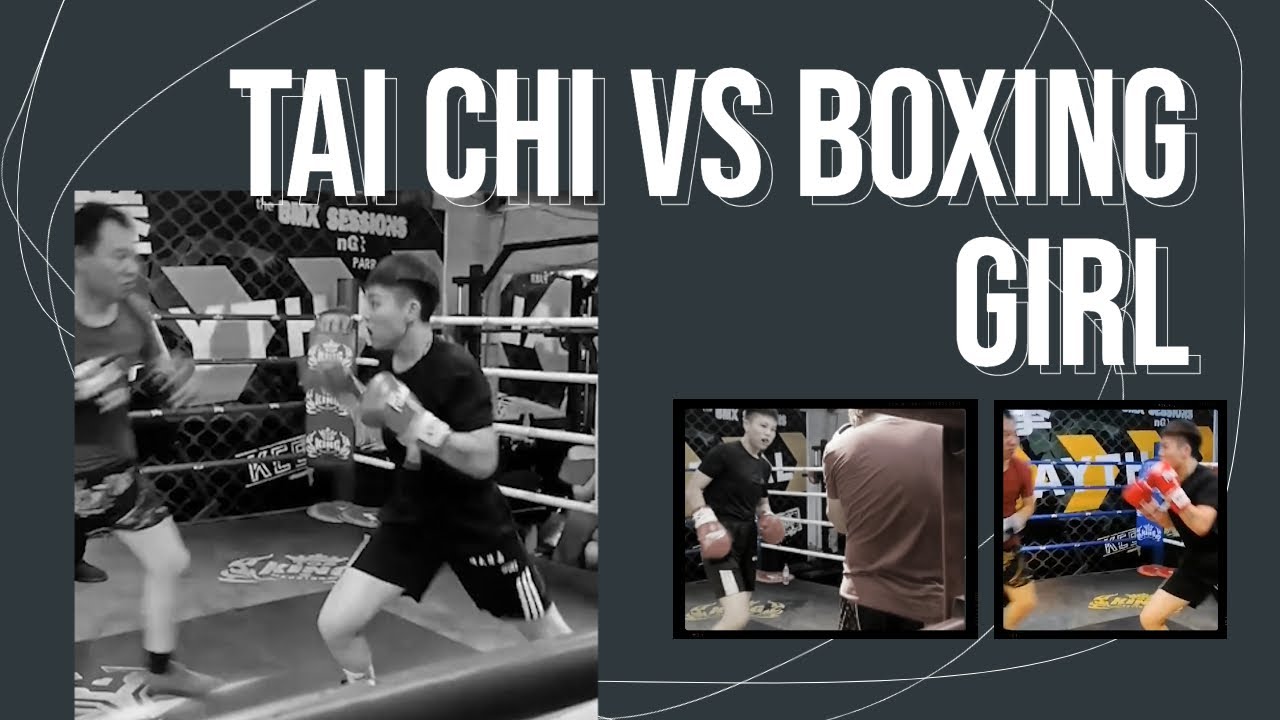 Tai Chi Master Challenges Former Pro Boxer Girl backdrop