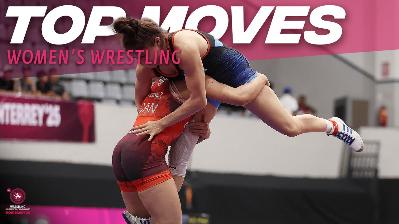 Top Moves Women’s Wrestling | Pan-American Championships | Monterrey • Mexico background
