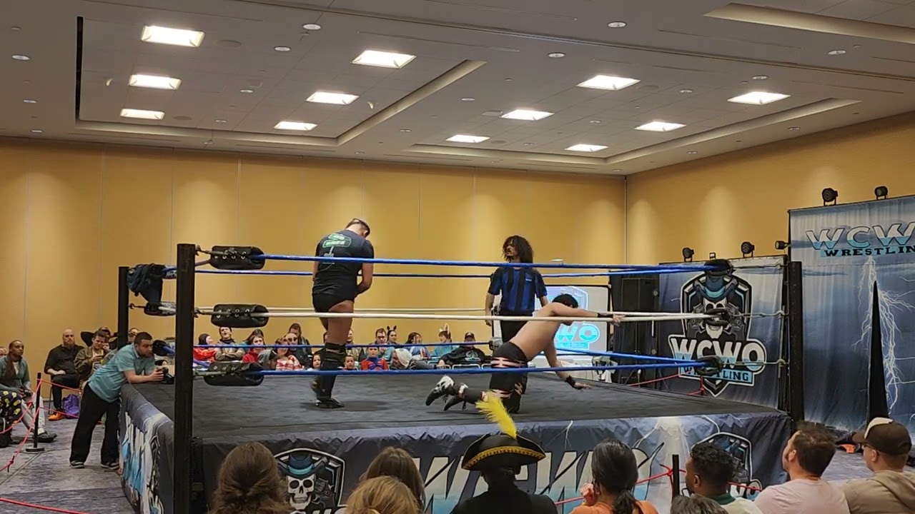 David Light vs IK3 - WCWO Comic Con 3/24/24 background
