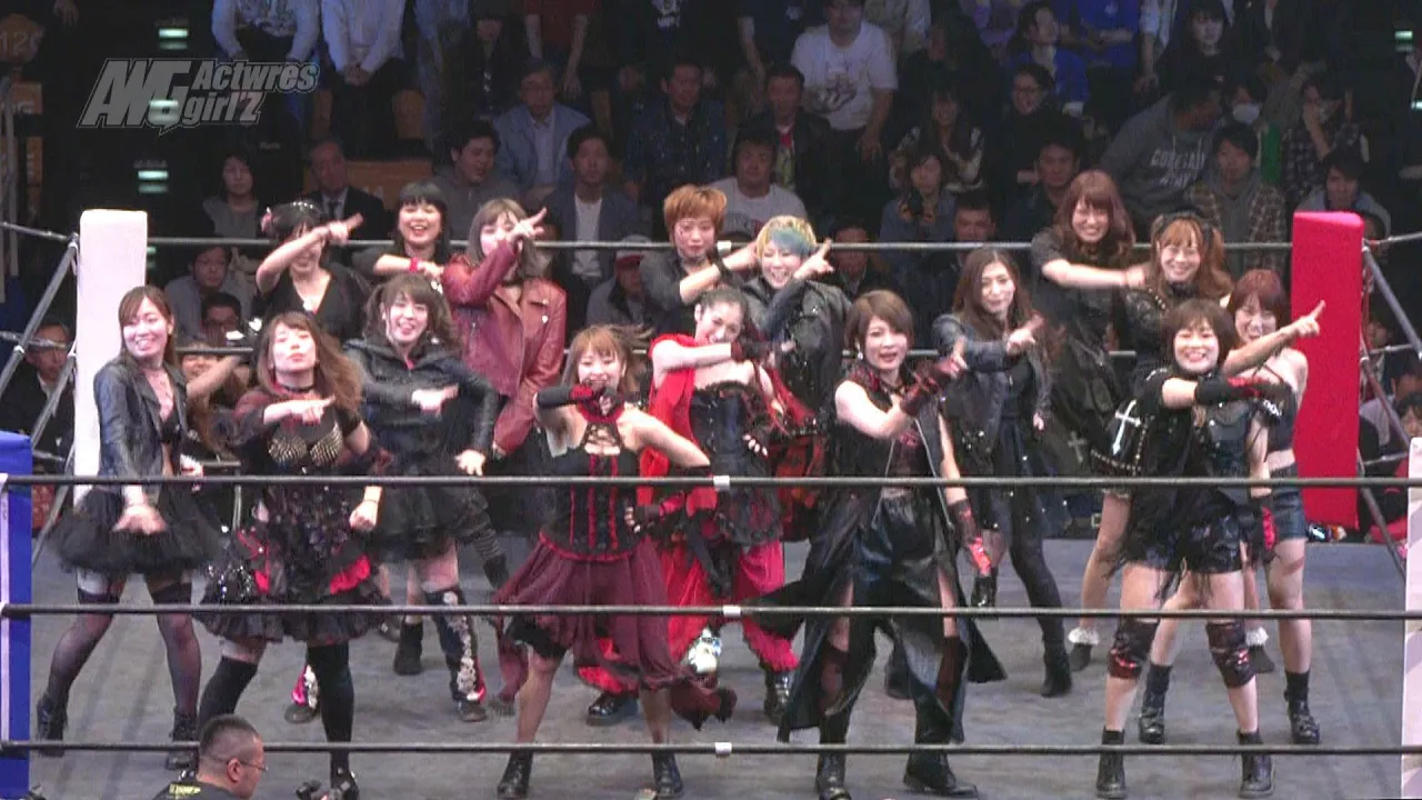 Actwres girl'Z Opening Dance 2018.11.15 backdrop