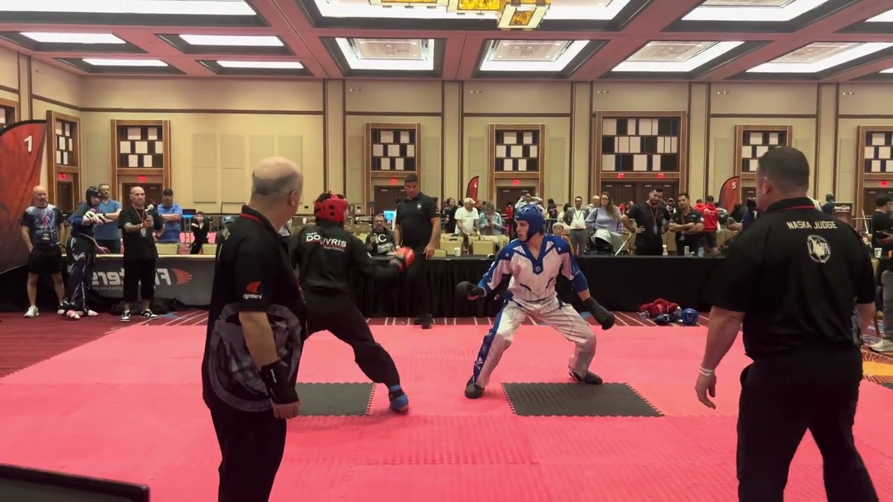 Mason Bumba vs Dante Lorusso Men's Open Weight Sparring - AmeriKick Internationals 2025 background