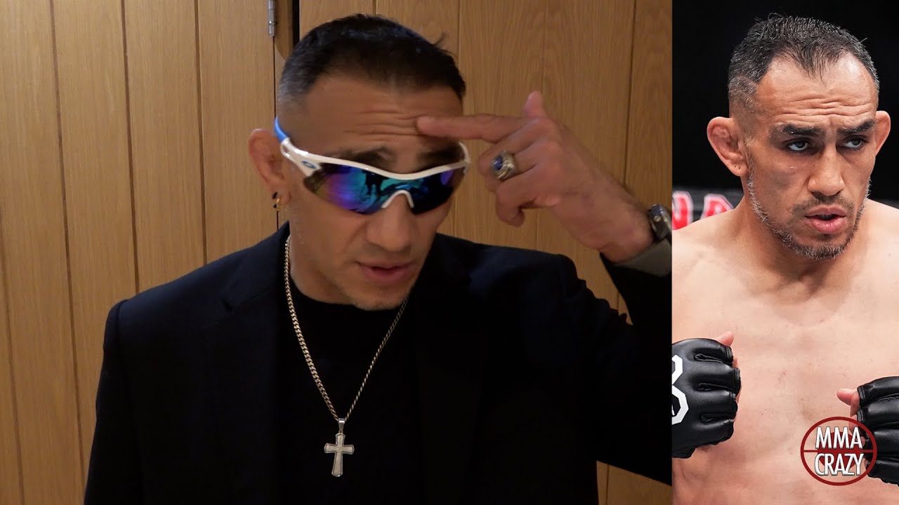 Tony Ferguson REVEALS Hairline Transplant Tranformation background