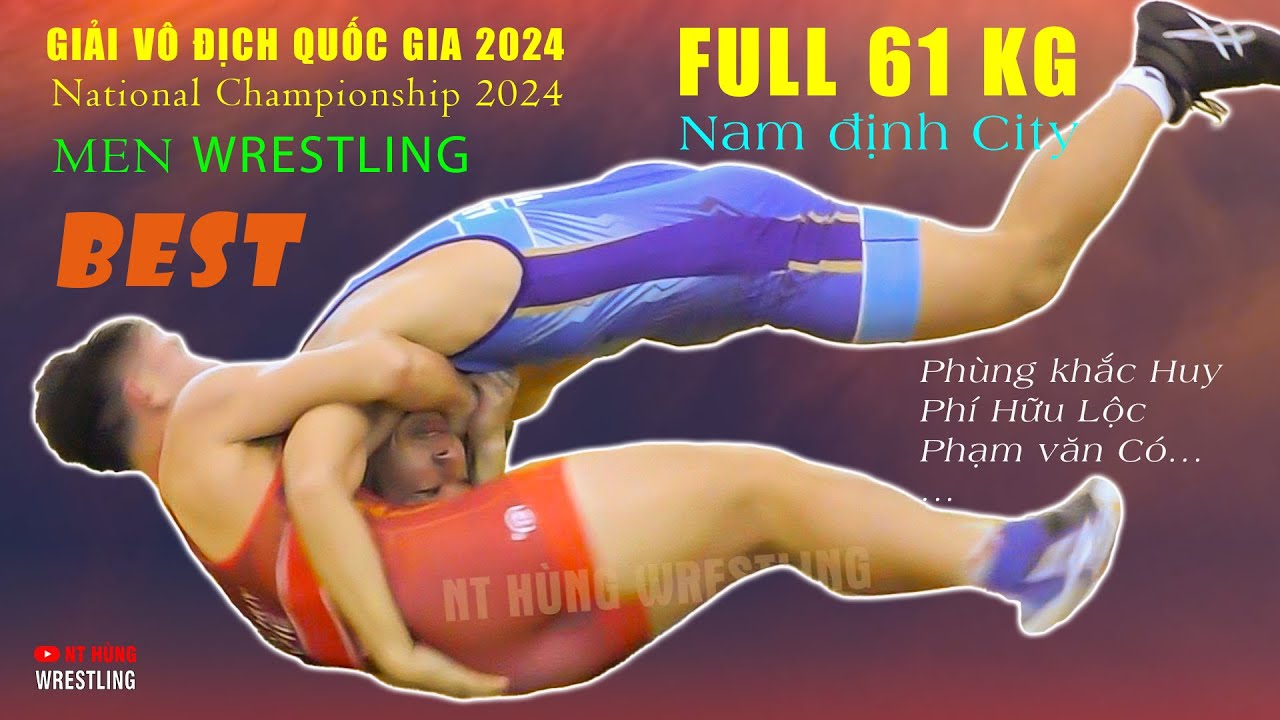 Vật Nam - Giải vô địch quốc gia 2024. Full hạng 61 kg