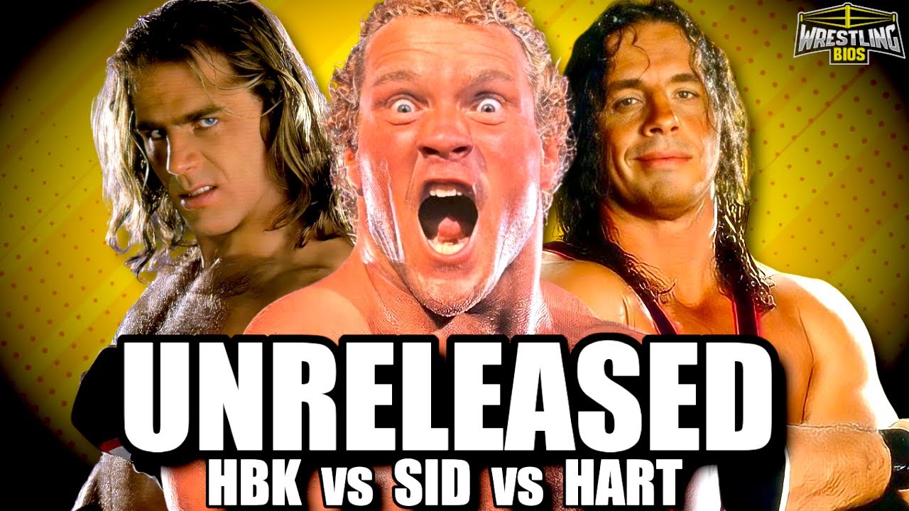 The Untelevised Bret Hart vs Shawn Michaels vs Sid 1997 Match
