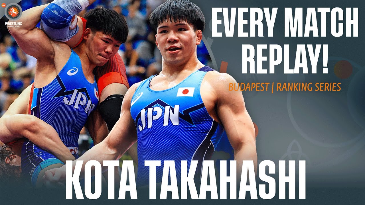 Every match from Japan's muscle man Kota TAKAHASHI (JPN) at the Hungarian Ranking Series background