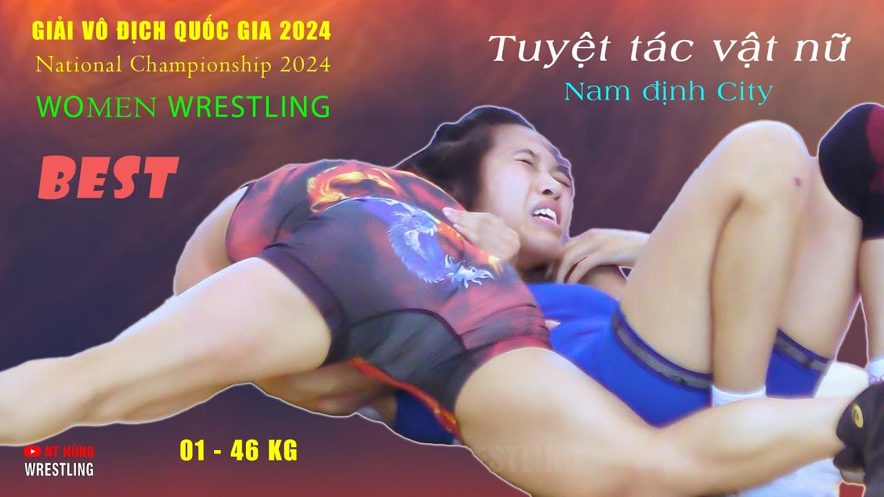 Vật nữ - Giải vô địch quốc gia 2024. hạng 46 kg . P1