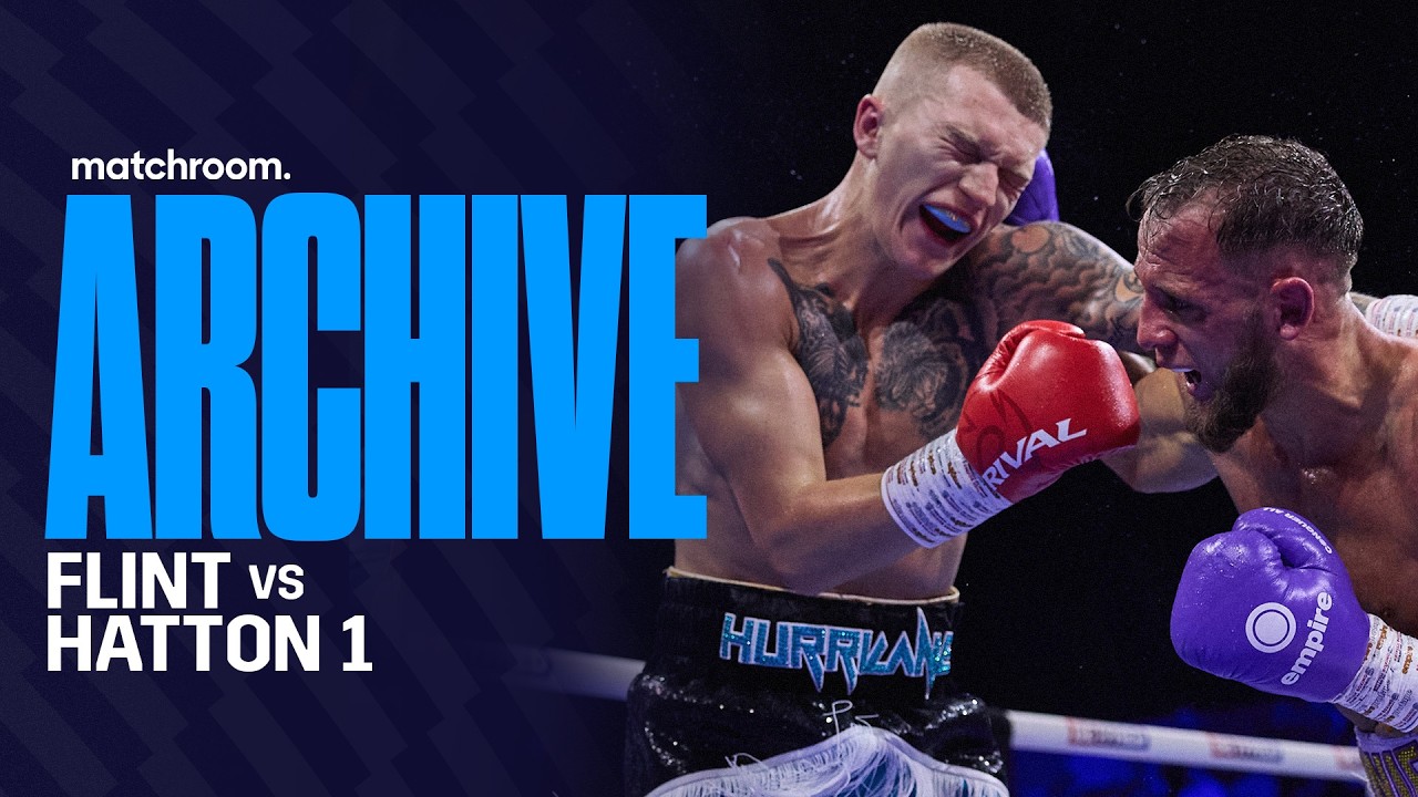 Campbell Hatton & Jimmy Joe Flint's 10 Round War | Flint Vs Hatton 1 Full Fight background