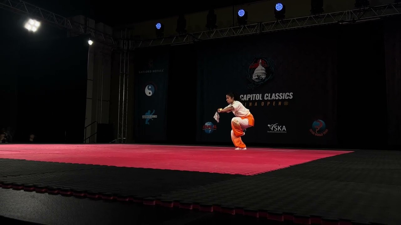 Sofia Campos Women’s Traditional Weapons Overall Grand Championship - US Capitol Classics 2025 background