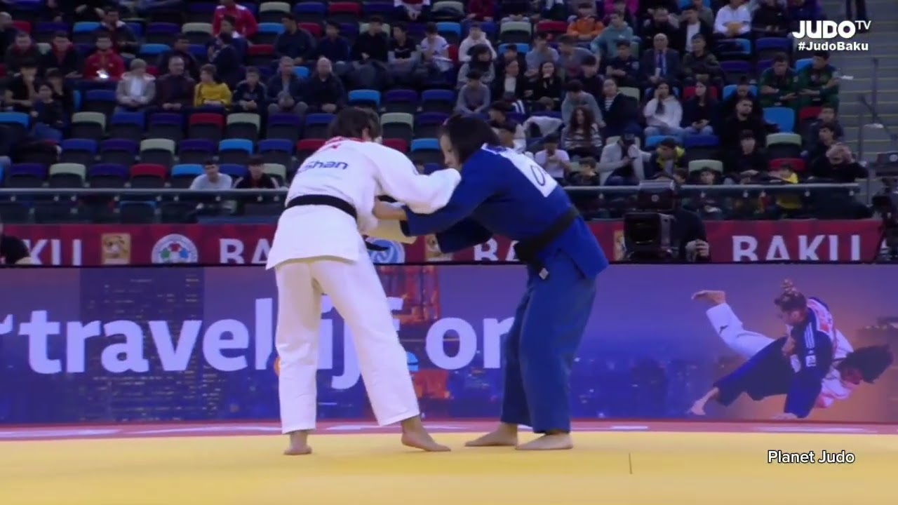 Christa DEGUCHI 🇨🇦 🆚️ Altantsetseg BATSUKH 🇦🇪 | 1 раунд/-57кг | Большой Шлем Баку 2024