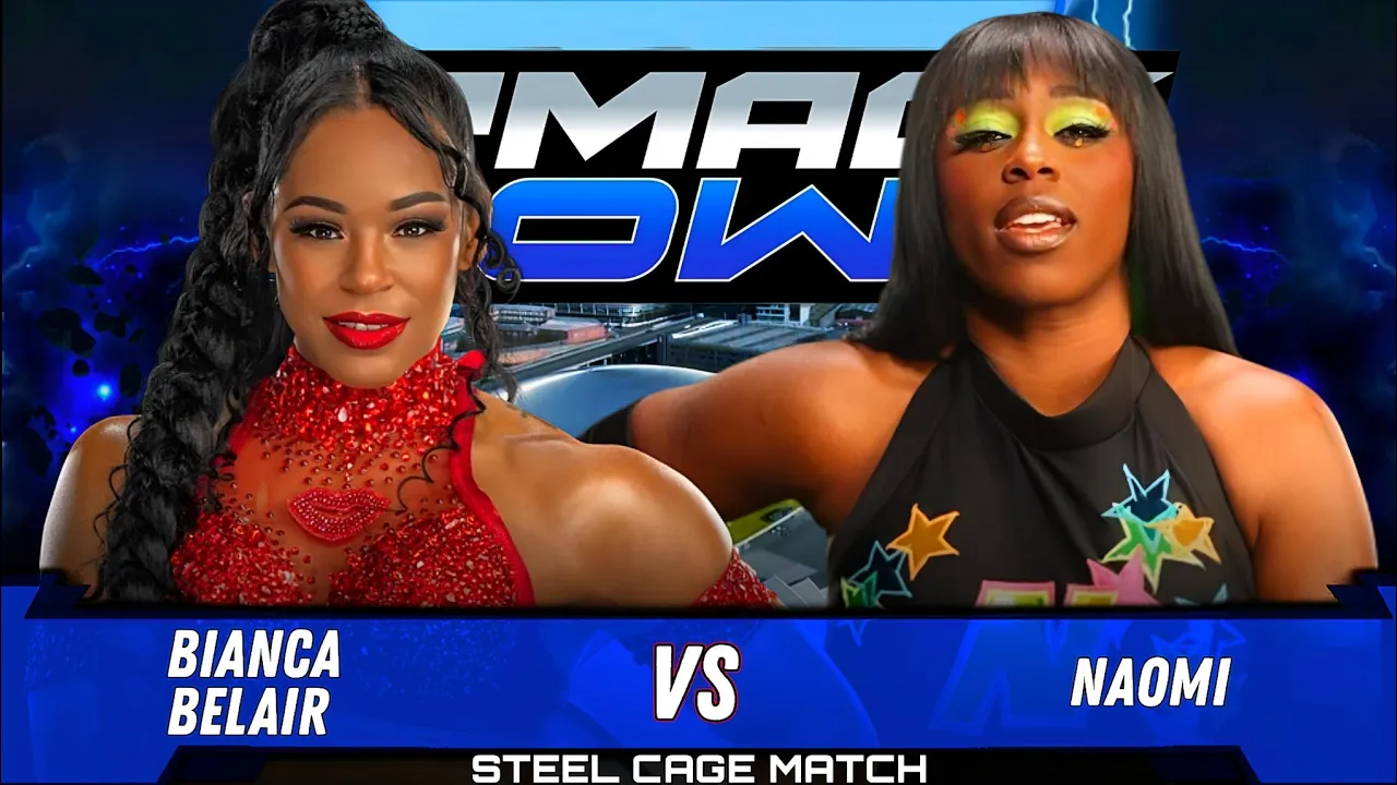 Bianca Belair vs. Naomi - Steel Cage Match | WWE SmackDown Highlights
