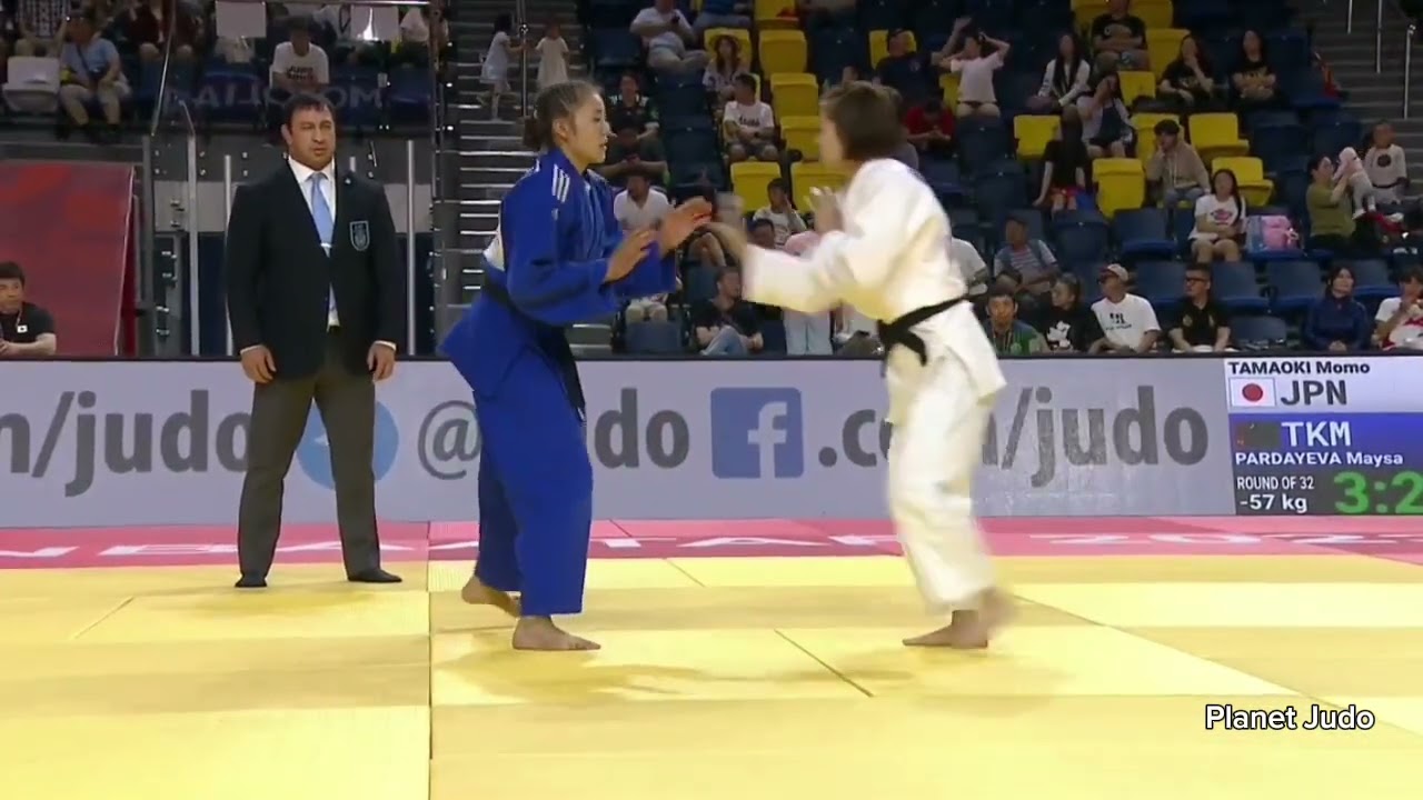 Momo TAMAOKI 🇯🇵 🆚️ Maysa PARDAYEVA 🇹🇲 | 1 раунд/-57кг | Большой Шлем Улан-Батор 2023 