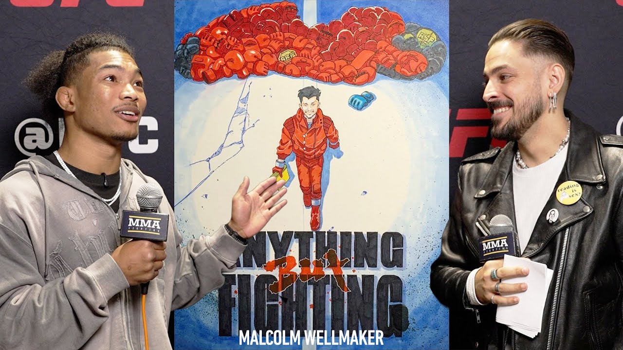 Malcolm Wellmaker LOVES Anime | Anything But Fighting | MMA Fighting