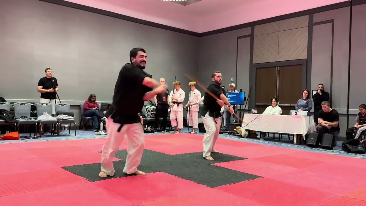 Mike and Sam Brumme Synchronized Traditional Weapons - Diamond Nationals 2025