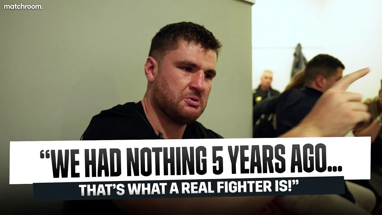 “I Feel Content Losing Like That” - JOHNNY FISHER On Dave Allen Defeat background