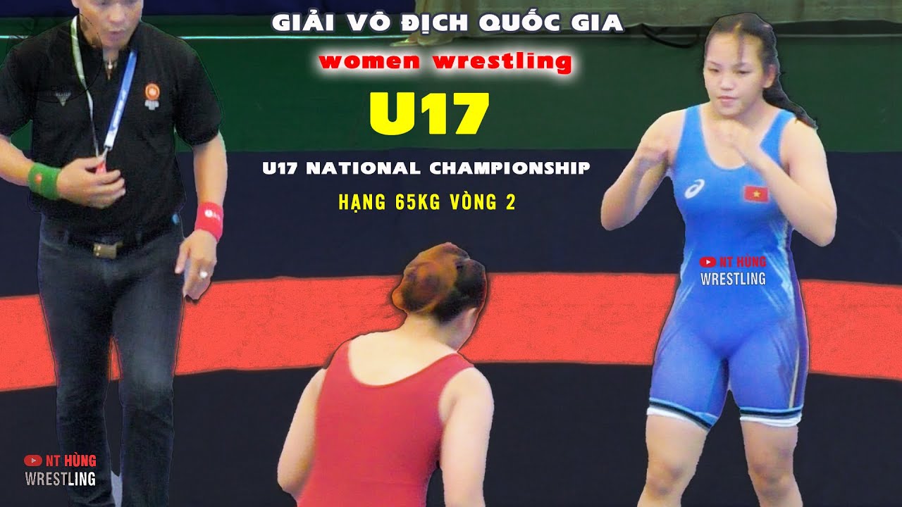 ❤️ Vật nữ trẻ Tuyên Quang - Trận 59 , 60 - hạng 65 kg. Vòng 2 . women wrestling. backdrop