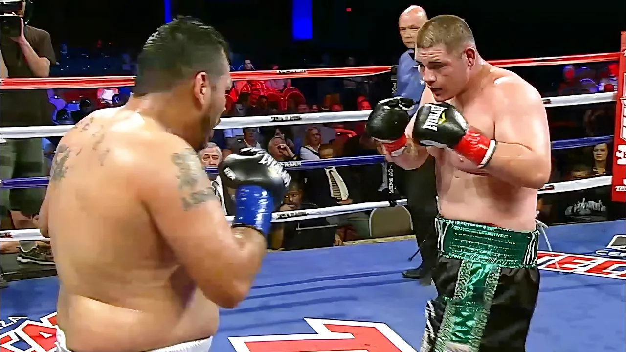 Angel Herrera (USA) vs Andy Ruiz Jr. (USA) | BOXING Fight, HD, 60 fps background