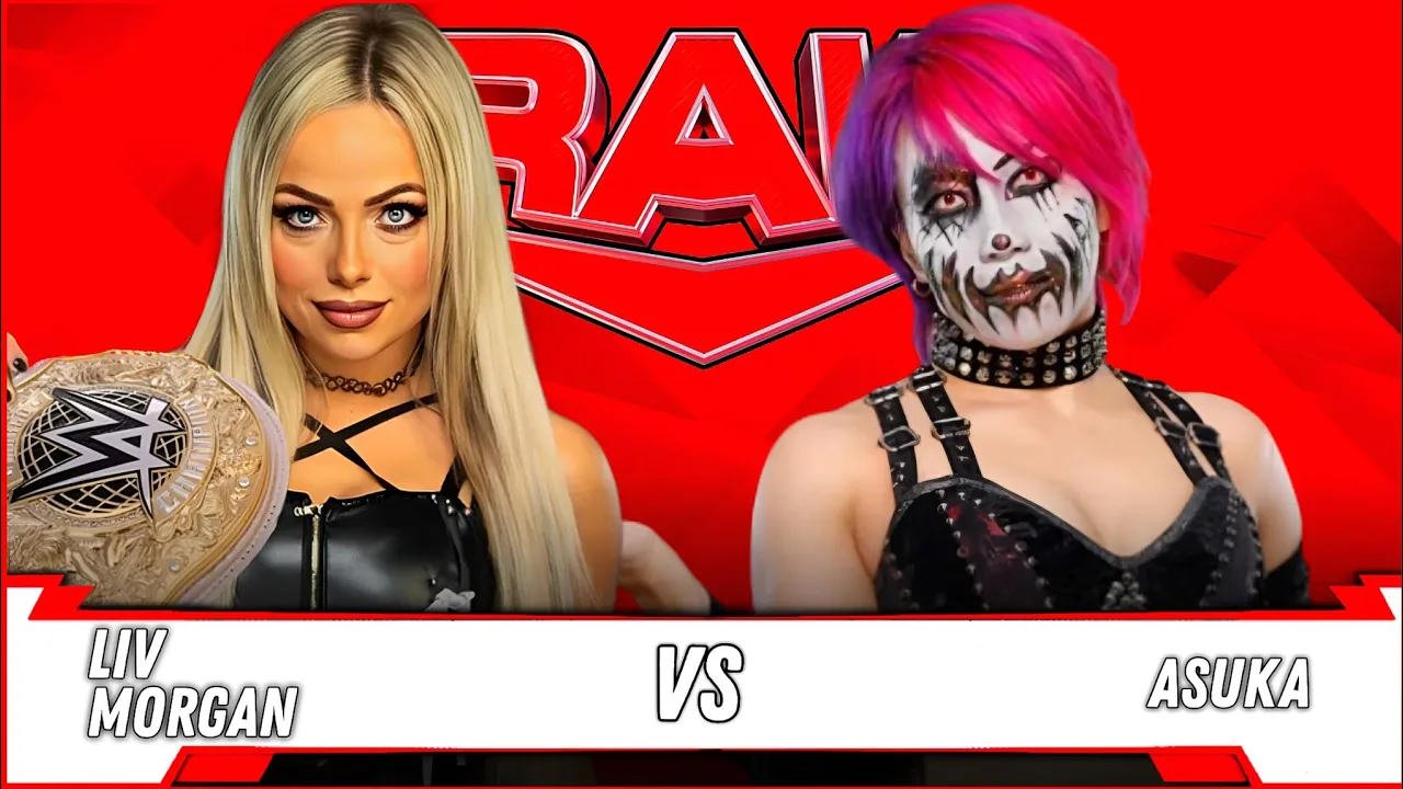 Liv Morgan vs. Asuka | WWE Raw background
