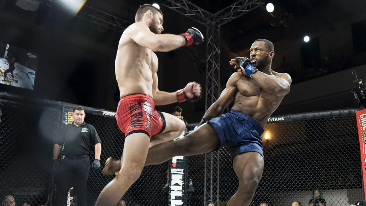 BACK AND FORTH WAR! Lorenzo Fitzgerald vs Brody McDougal | Cage Titans FC 67 backdrop