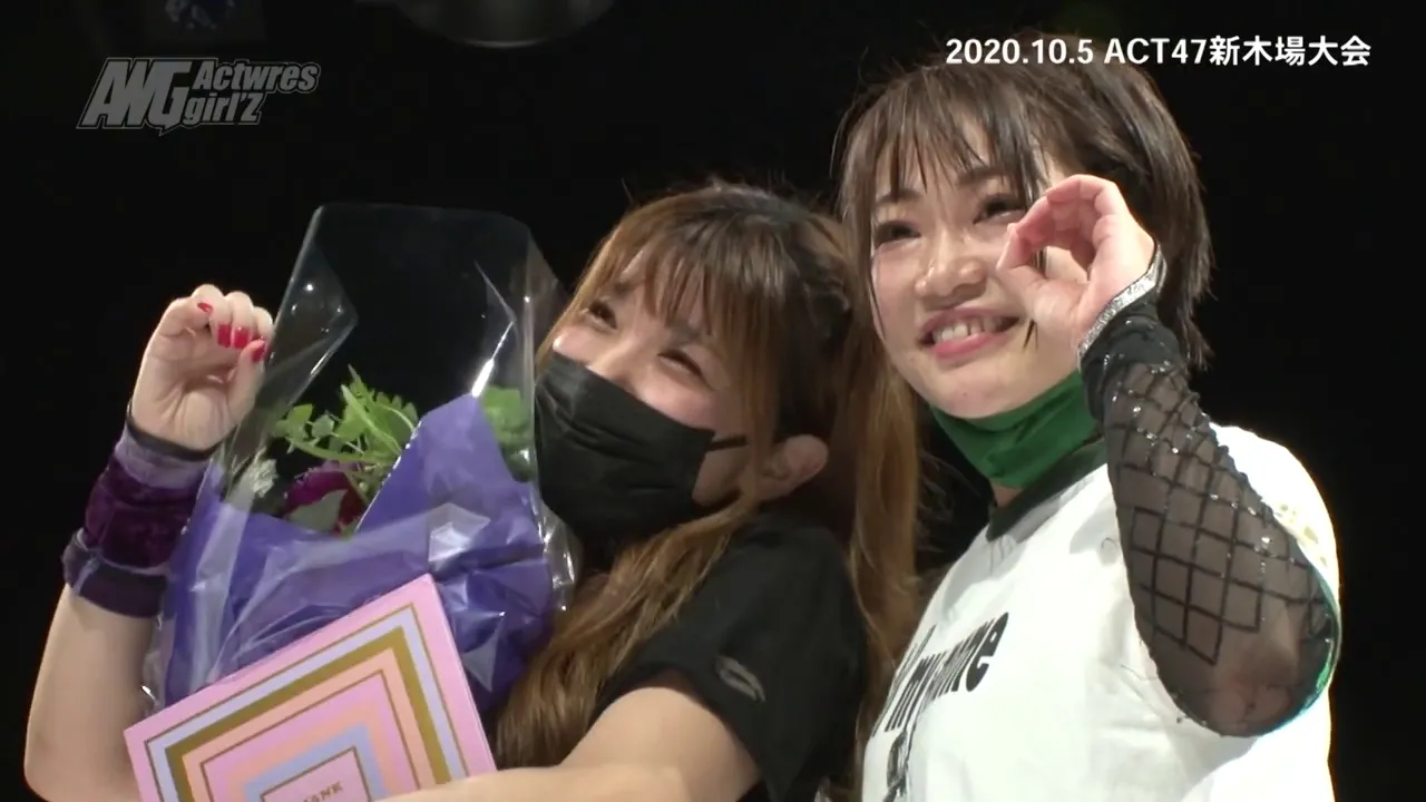 角田奈穂アクトレスガールズ卒業式 2020.10.5 ACT47大会エンディング