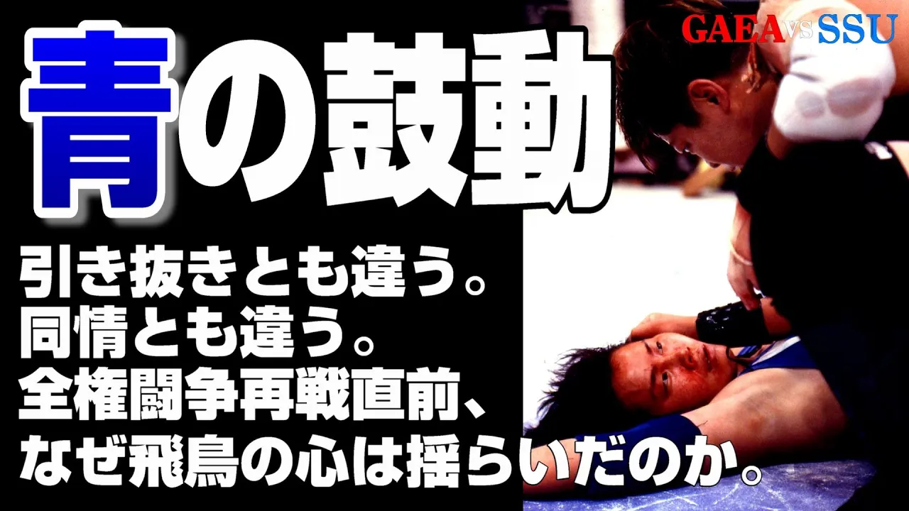 【女子プロレス GAEA】藍より青き愛 ライオネス飛鳥 & 加藤園子 vs シュガー佐藤 & 永島千佳世 1999年8月29日 大阪IMPホール background