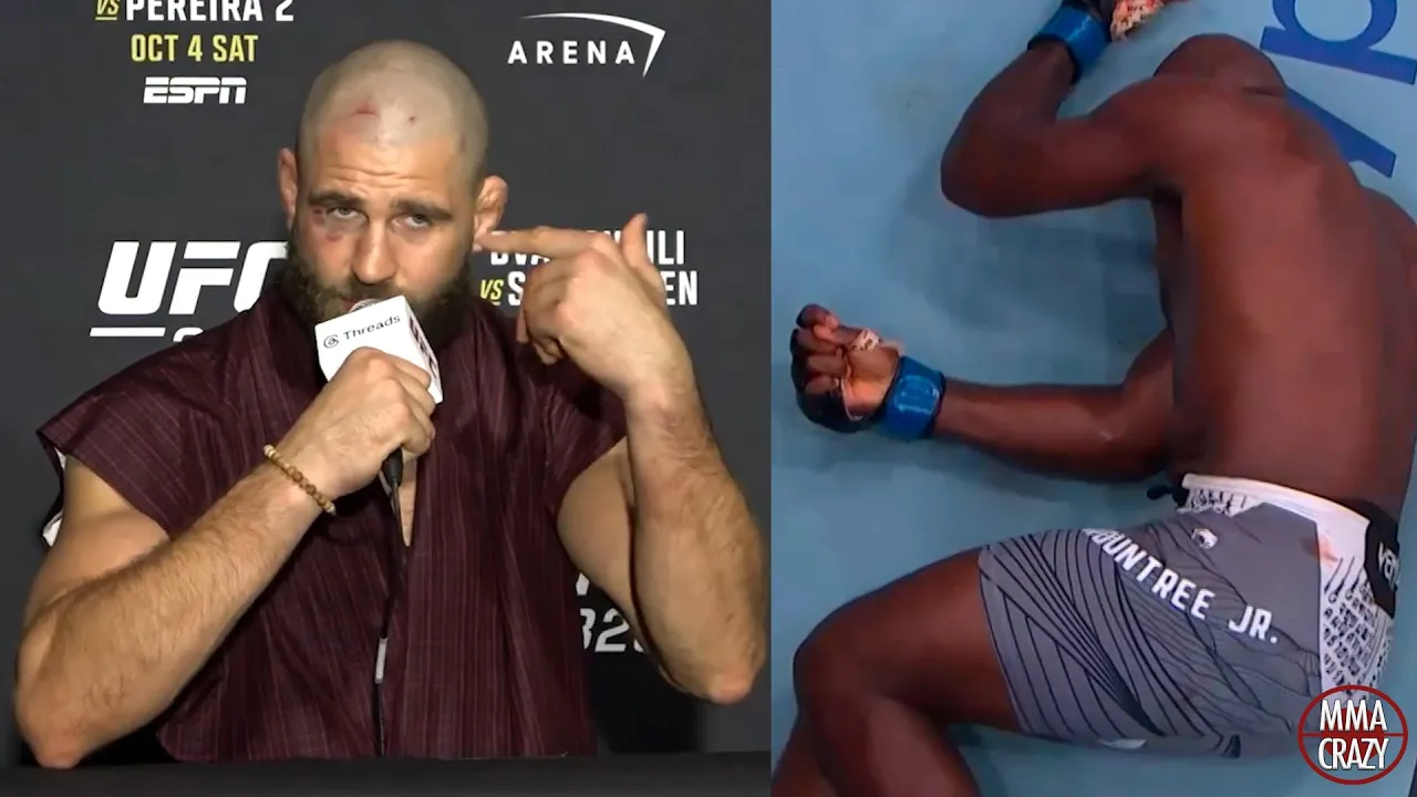 Jiri Prochazka sends message to Khalil Rountree after KO at UFC 320