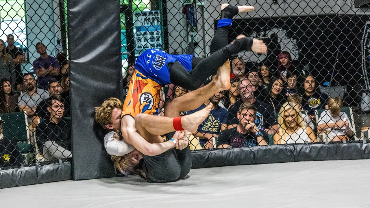 NoGI BJJ - White Belt Match | Chris Gross vs Brody Neal | TFA Pro V Superfights