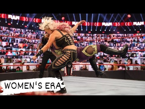 Women's Tag Team Championship Match Nia Jax & Shayna Baszler V.S Mandy Rose & Dana Brooke backdrop