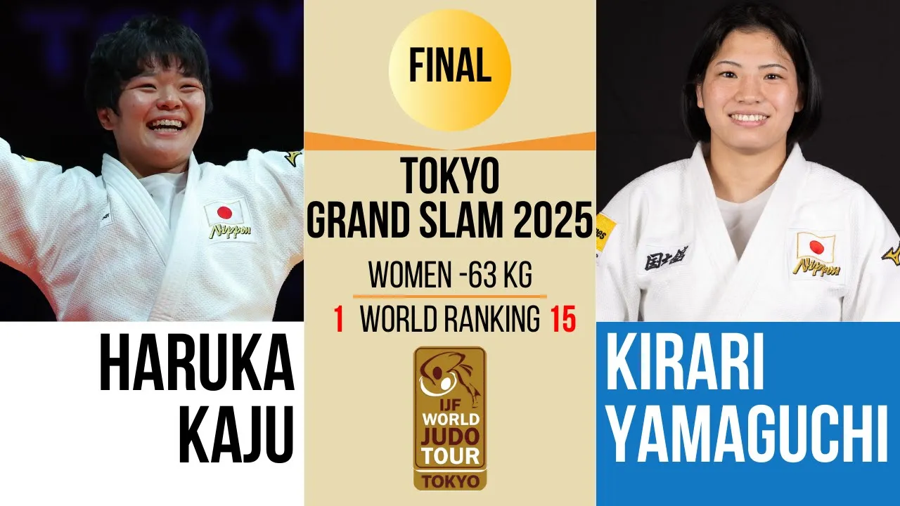 Haruka KAJU VS Kirari YAMAGUCHI | TOKYO Grand Slam 2025 | GOLD -63 kg