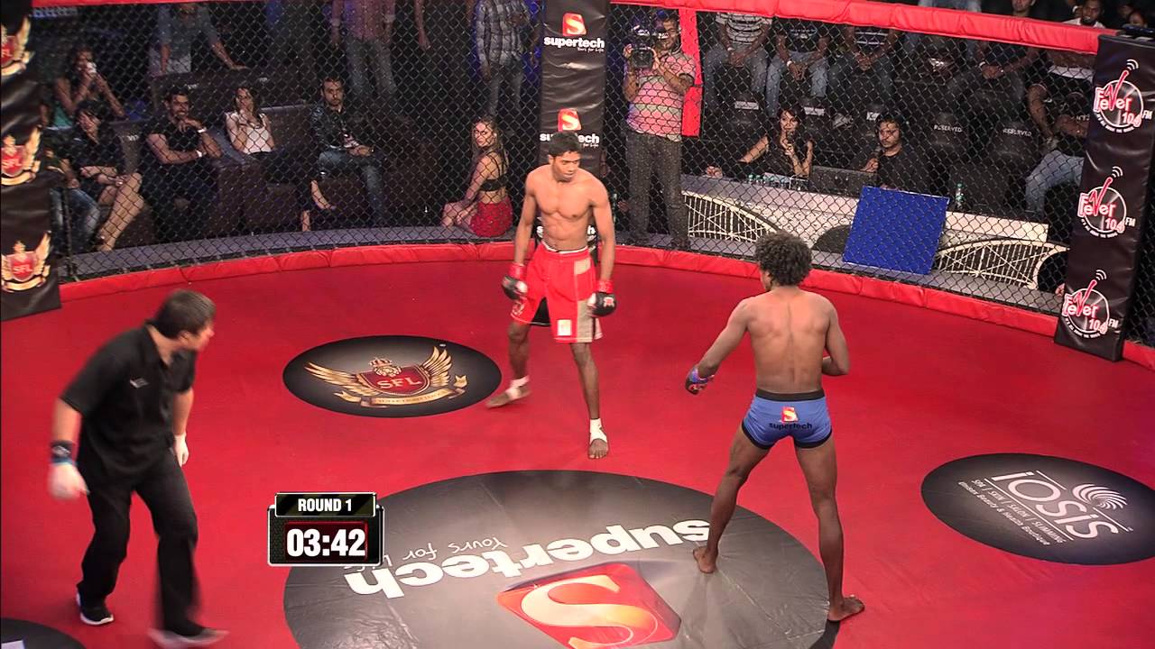MMA in India: Super Fight League 9 : Santosh Kumar VS Sachin Mahanta background