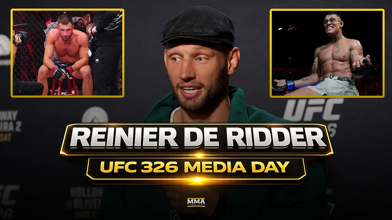 Reinier de Ridder REFLECTS On Illness, Comments About Israel Adesanya, Caio Borralho | UFC 326
