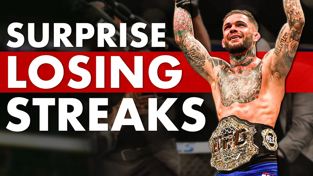 The 10 Most Surprising MMA Losing Streaks