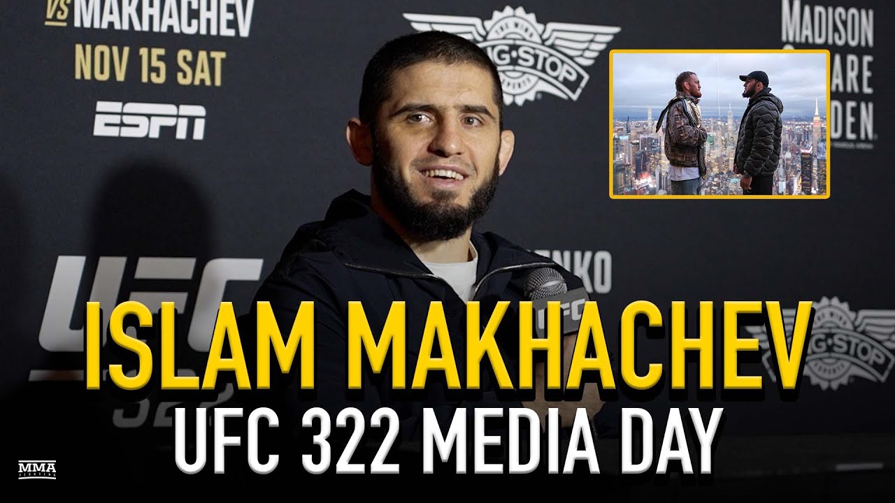 Islam Makhachev Explains Kamaru Usman Callout, Addresses Ilia Topuria | UFC 322 | MMA Fighting