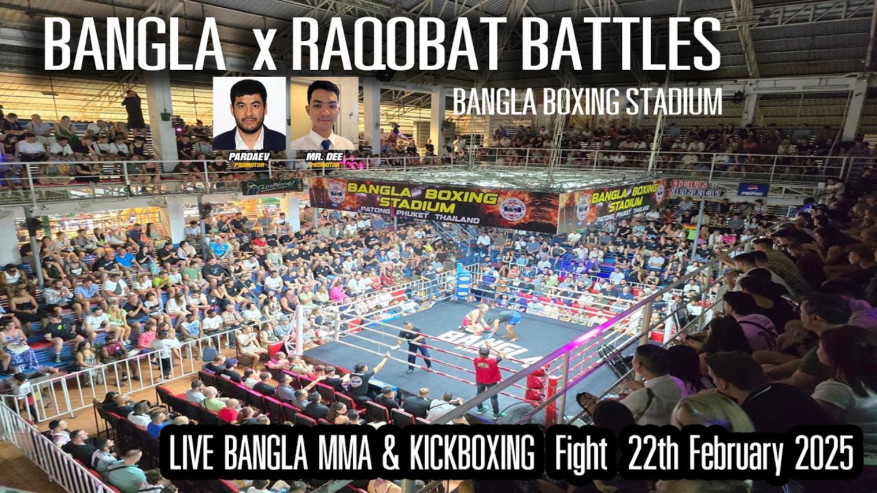 LIVE BANGLA MMA & KICKBOXING Fight 22th February 2025 backdrop