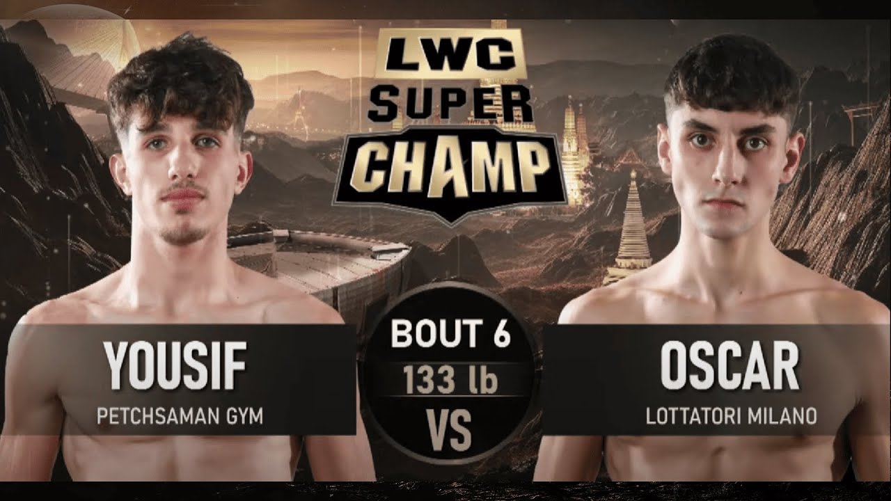 LWC SUPER CHAMP | โยซิน อาลาลีจิ VS ออสก้า แคมเบียกี | #มวยวันเสาร์