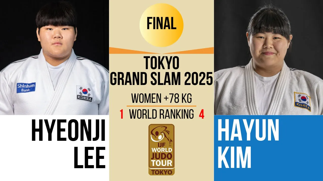 Hyeonji LEE VS Hayun KIM | TOKYO Grand Slam 2025 | GOLD +78 kg