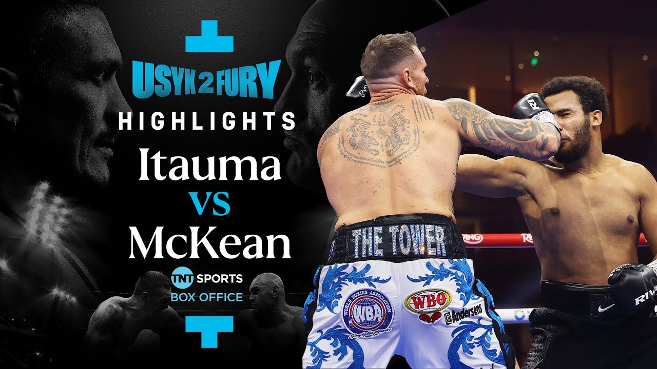 DEVASTATING KNOCKOUT! 💥 | Moses Ituama vs Demsey McKean Fight Highlights | #UsykFury2 🇸🇦