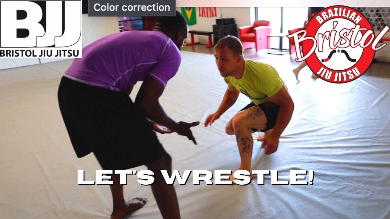 Wrestling at Gracie Barra Knoxville background