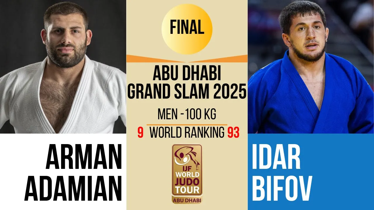 Arman ADAMIAN VS Idar BIFOV | Abu Dhabi Grand Slam 2025 | GOLD -100 kg