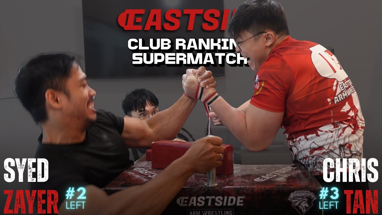 Eastside Club Ranking Supermatch | Syed Zayer (#2) vs Chris Tan (#3) | Left Arm