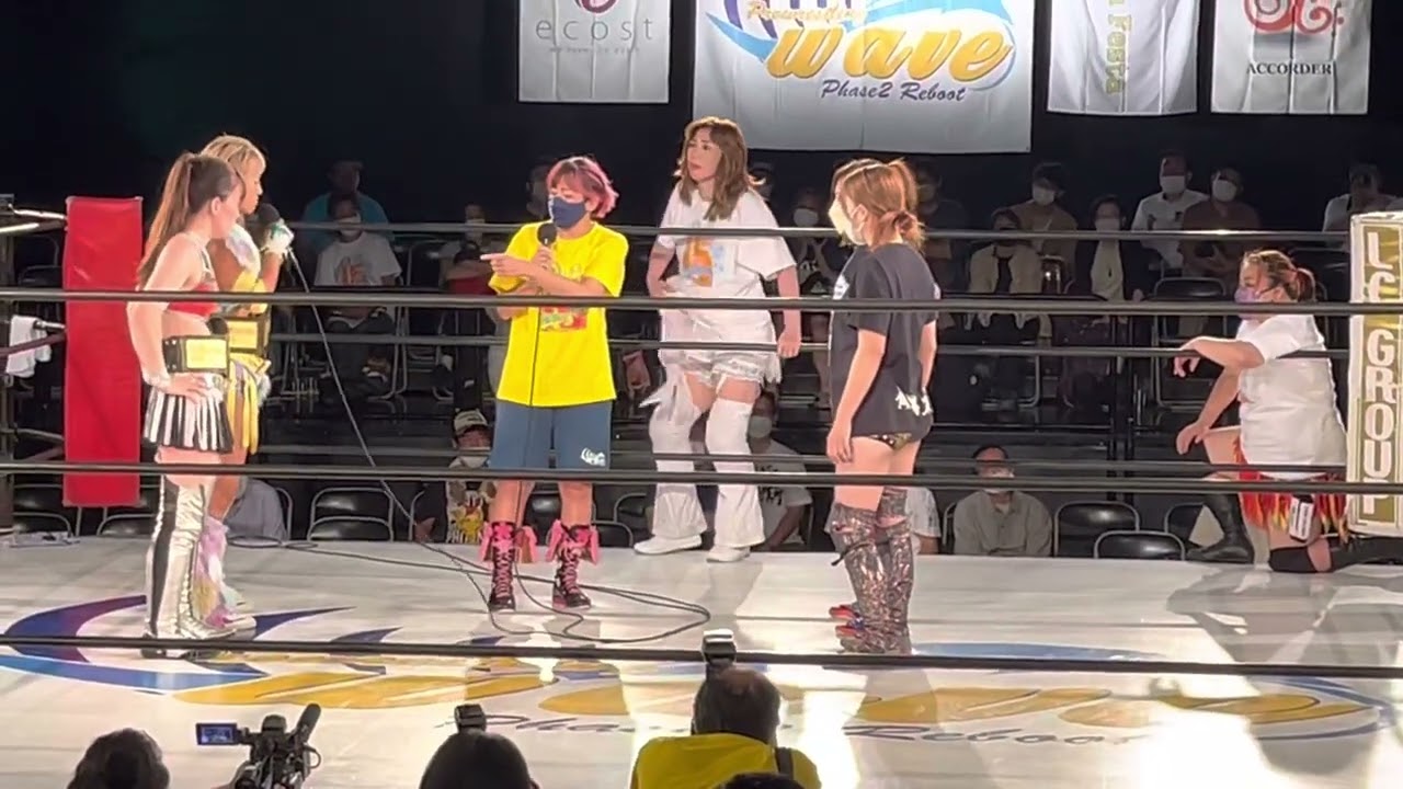 9.1新宿wave 試合後の… background