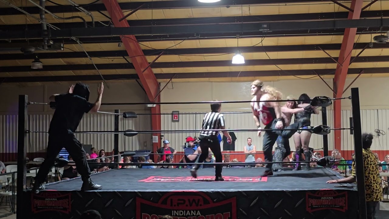 Shelby & Psycho Cop vs Black Diamond Entertainment (Tag Team Titles #1 Contenders Match)-IPW 9/14/24