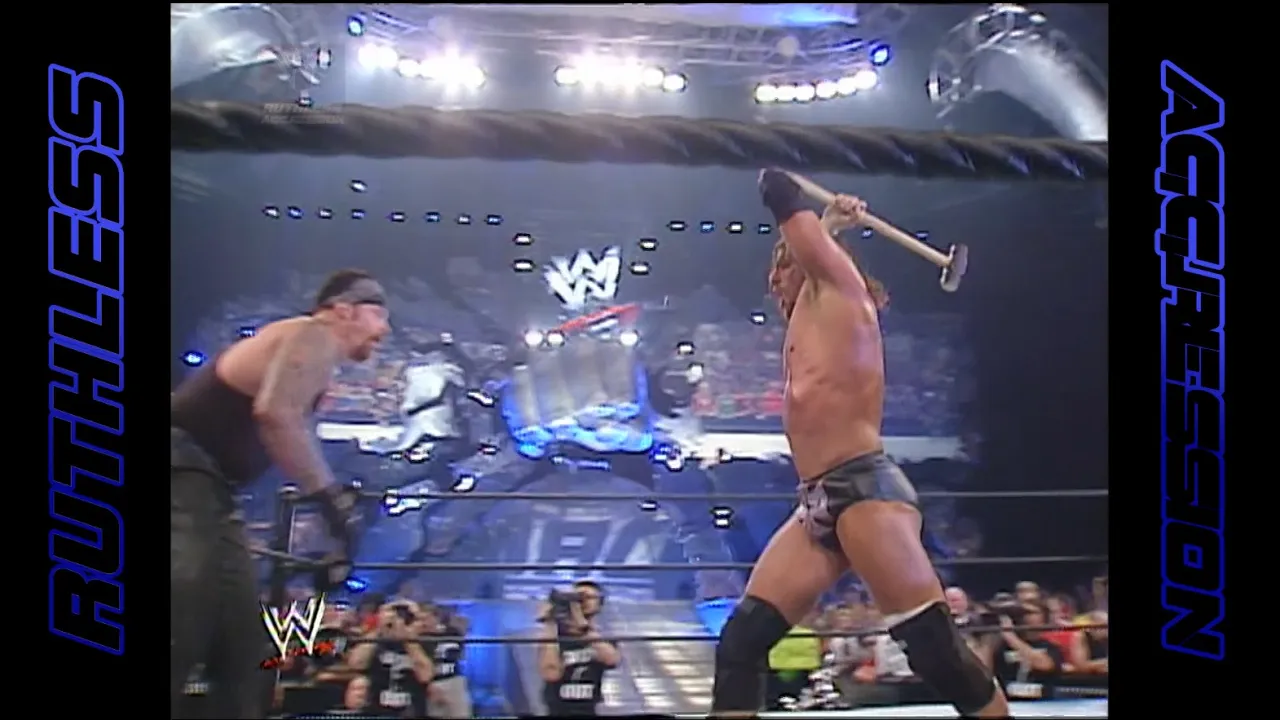 Undertaker & Kurt Angle vs. Triple H | SmackDown! (2002) 2