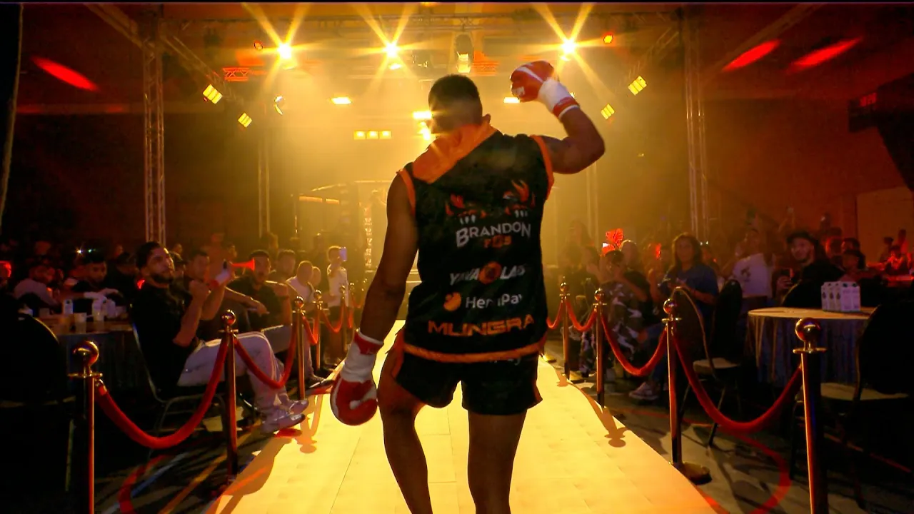 TITLE FIGHT! Brandon Fos vs Jordy Laret | ECE 13 background