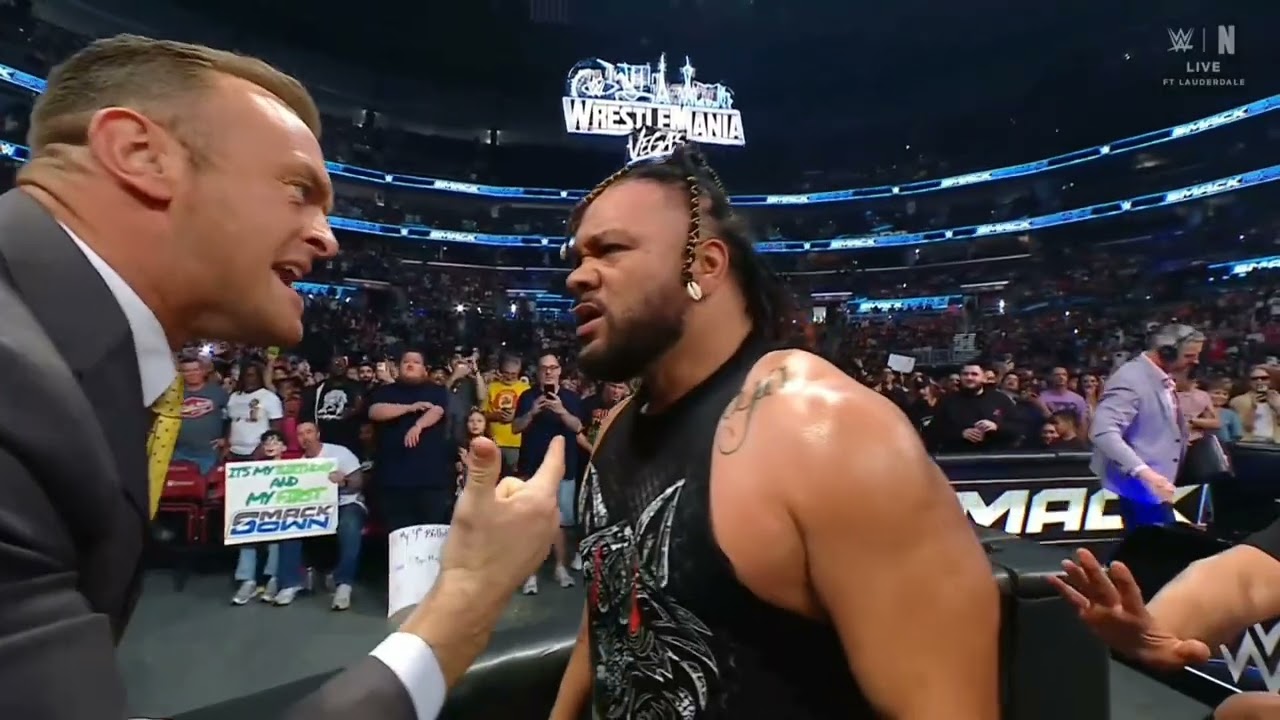 WWE SMACKDOWN DREW MCINTYRE ENTRANCE 02/20/26