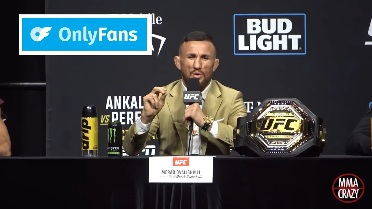 Merab Dvalishvili EXPOSES Cory Sandhagen's Only Fans Pictures background